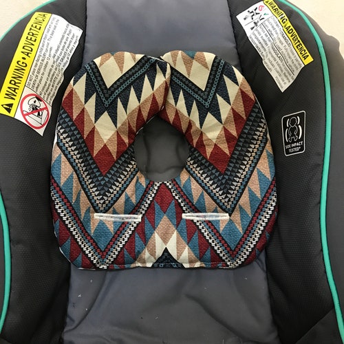 Cowboy Baby Car Seat Head Rest Western Baby Boy Shower Gift Etsy