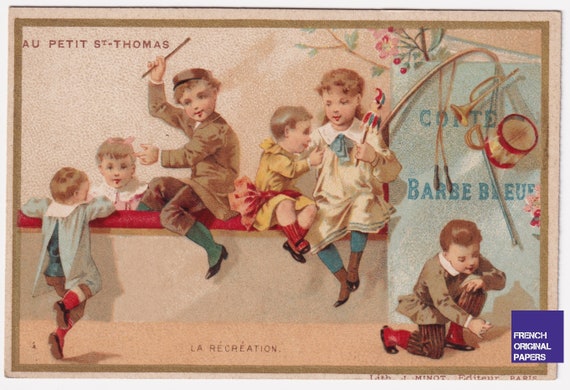 @1890 advertising card with Canadian currency image / Chromo @1890 advertising card with Canadian currency image / Chromo