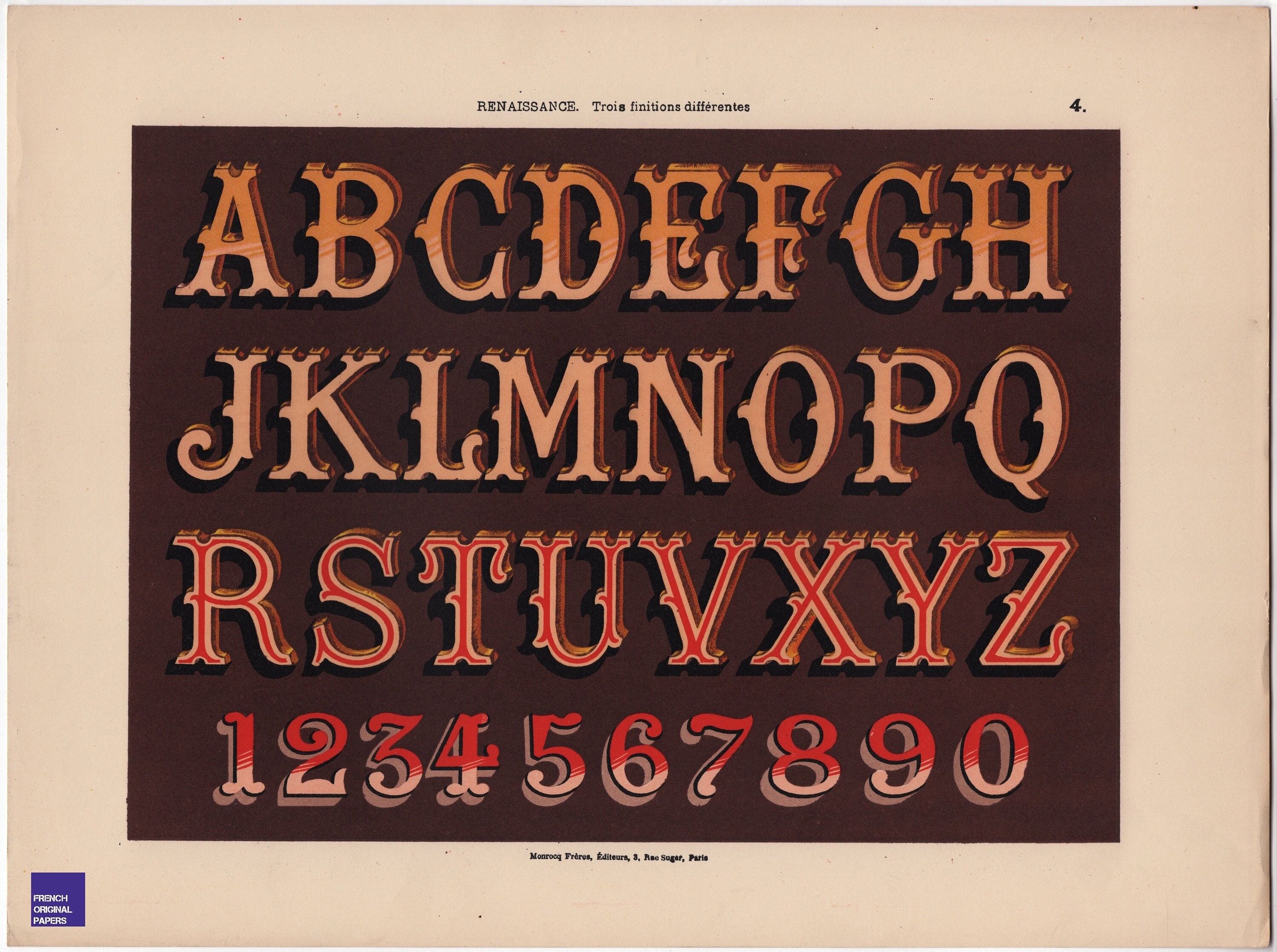 ✡️美術品#エルテ・アルファベットシリーズW(ダブル)#最後の