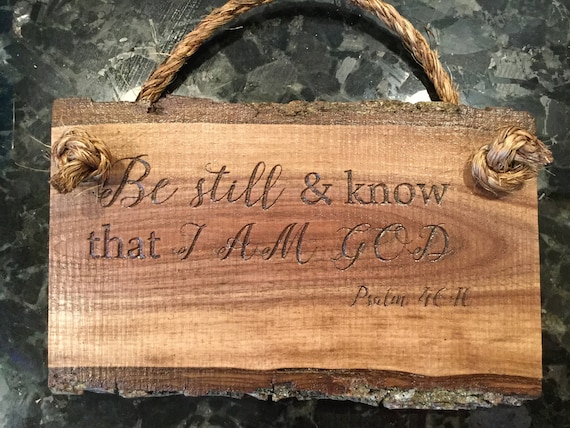 Bible Verse Wall Art Be Still Scripture Verse Wood Signs - Etsy Australia