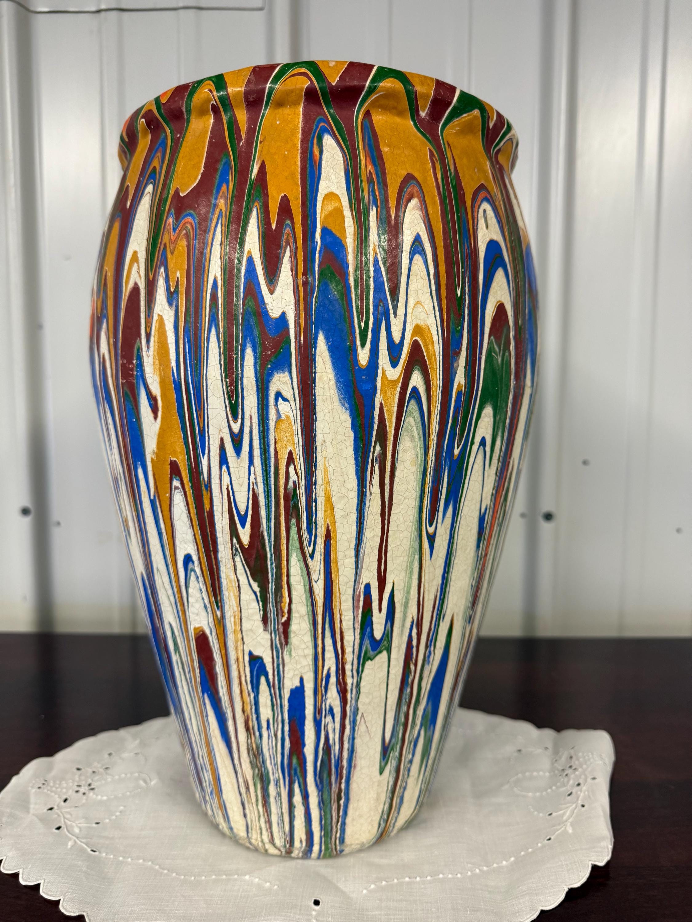 Ozark Roadside Tourist Pottery ビンテージ Vintage Ozark roadside tourist pottery plant pot 1930s to