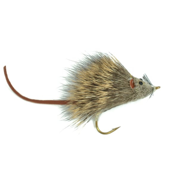 2-pack Deer Hair Scruffy Rat Size 2 Bass Fly Fishing Bug Wide Gape Bass  Hooks -  Canada