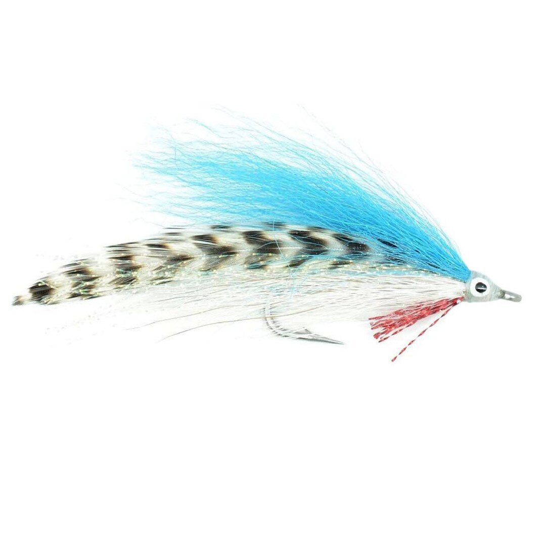 3-pack Lefty's Deceiver Blue and Grizzly Fly Fishing Flies Saltwater and Bass  Flies Hook Size 1/0 -  Canada