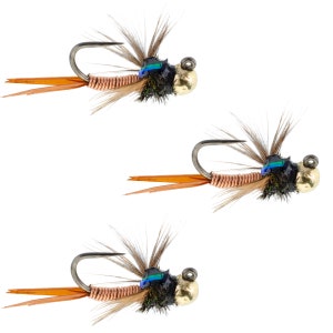 THE FLY FISHING PLACE Tungsten Bead White Mop Fly Tactical