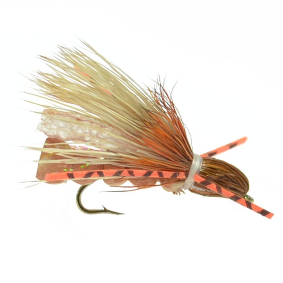 3-pack Tan Foam Stone Size 10 Fly Foam Extended Body Stonefly Dry Fly Hand  Tied Trout Flies -  Canada