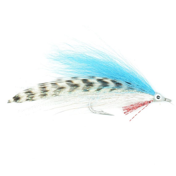 Lefty/'s Deceiver Blue//Yellow 1//0 saltwater flies
