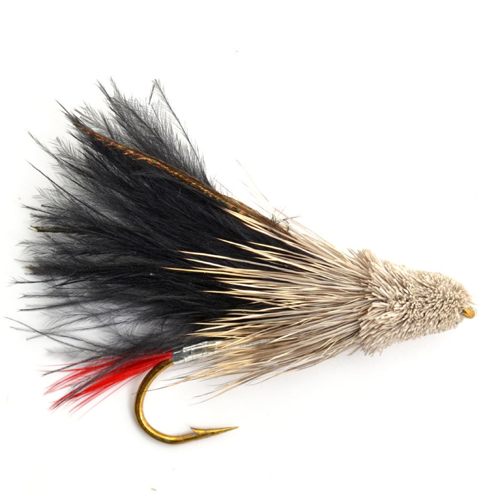 Black Marabou Muddler Size 4 Muddler Minnow Classic Streamer Etsy