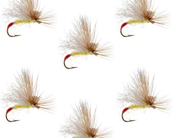 Yellow Sally Missing Link Stonefly - 6 Flies Hook Size 14