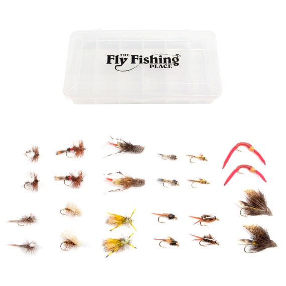 Fly Fishing Gift Set 24 of Our Premium Hand-tied Trout Fly Fishing