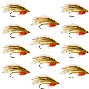 Platte River Special Classic Streamer Flies - Set of 12- Hook Size 4