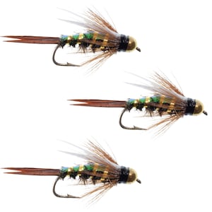 Parachute Pale Morning Dun PMD Trout Dry Fly Fishing Flies - Set Of 6
