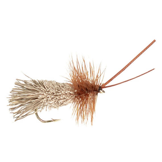 3-Pack Goddard Caddis Size 12 Classic Dry Trout Fly - Hand Tied Fly Fishing  Trout Flies