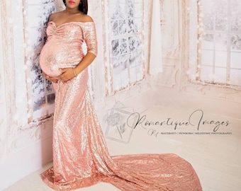 baby shower dresses rose gold