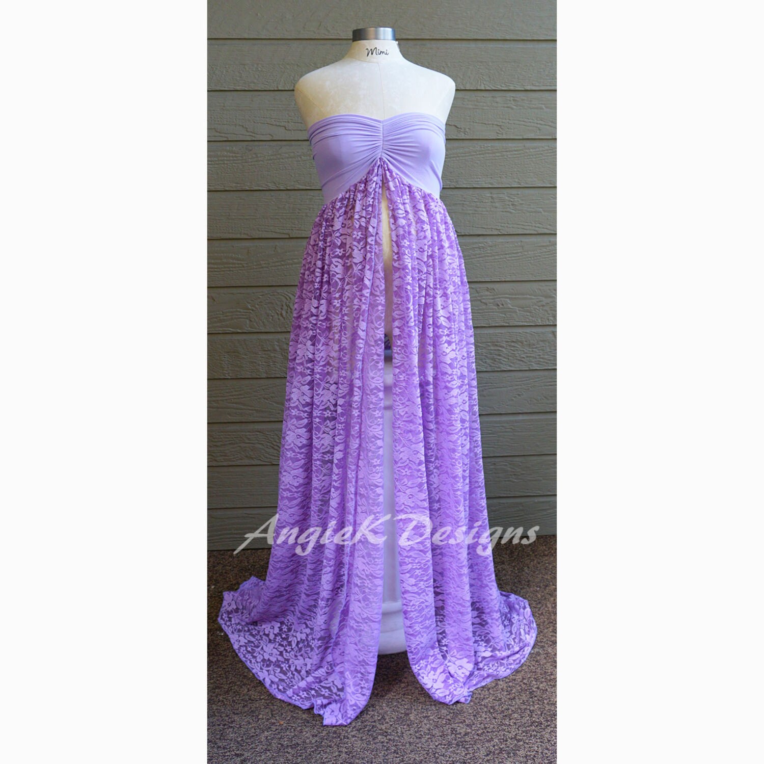 mesh baby shower dress