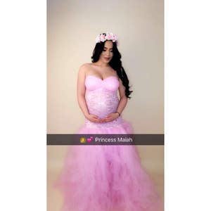 tulle baby shower dress