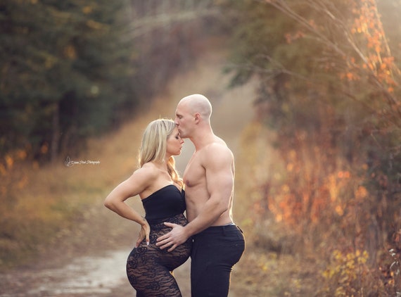 BLACK LACE Sexy Sheer Slim Fit Mermaid Gown/maternity Dress Baby Shower  Pregnancy Special Occasion/beach Photo Shoot Prop - Etsy UK