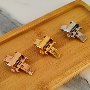 Ready to ship! 18mm deployment clasp for watch strap | stainless steel deployment buckle | Aftermarket deployment clasp 18mm