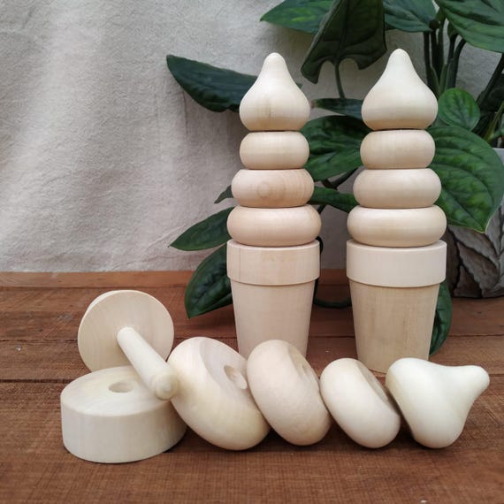 Gelateria Giocattolo In Legno Per Bambini 3+ Anni - Set Completo Con Coni, Coppe, Menù E Soldi Finti - Gioco Montessori Educativo Per Ragazzi E Ragazze, Regalo Ideale - 2