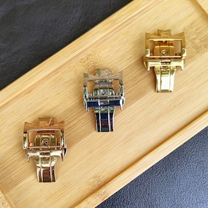 Ready to ship!|  Stainless Steel Deployment Clasp | 20mm deployment clasp for watch strap | Aftermarket folding clasp | folding clasp