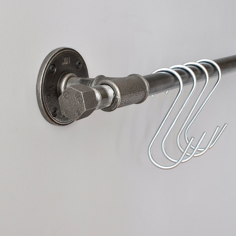 Pan Rails Industrial Kitchen Pan Rail - Etsy UK