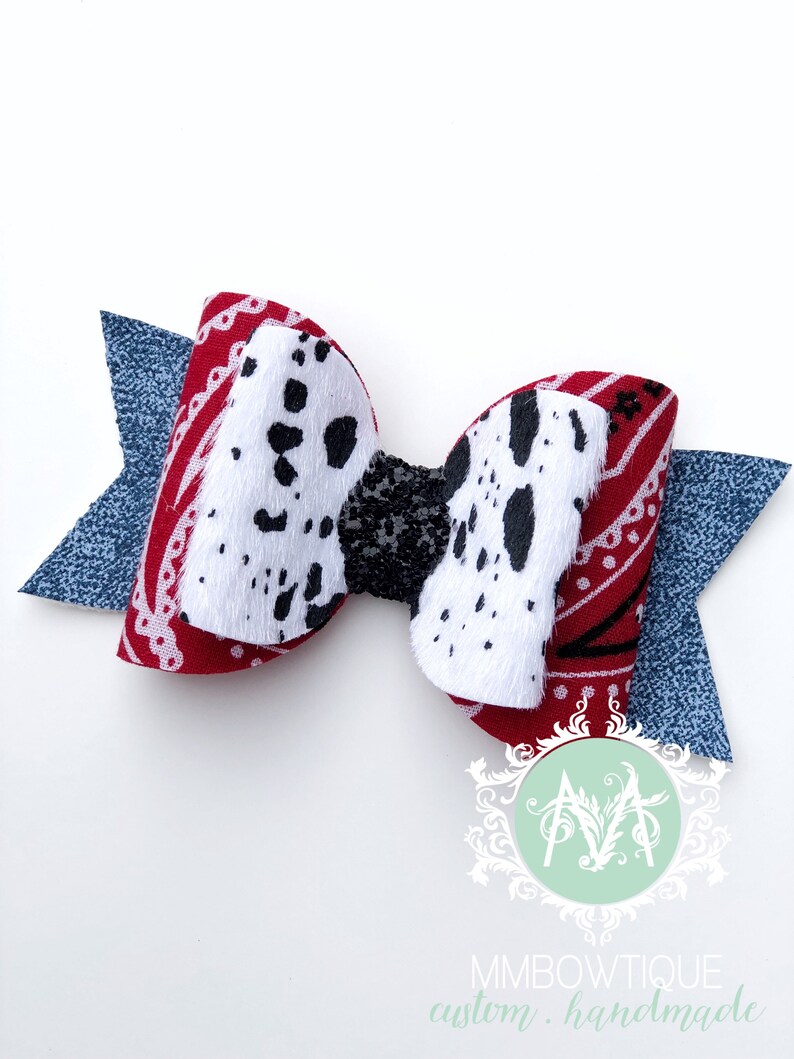 cow print headband for baby girl