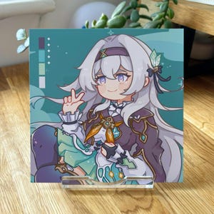 Firefly-Quadratdruck (14,5 cm) | Honkai Sternenschiene Fanart