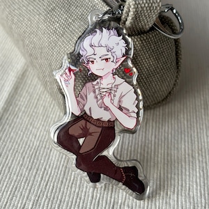 BG3 - Happy Vampire | Double-Sided Acrylic Keychain