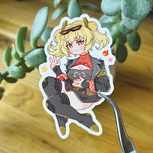 Burnice - Zenless Zone Zero | 7cm Glossy Vinyl Sticker
