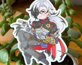 Boothill - HSR Honkai Star Rail | 7cm Glossy Vinyl Sticker