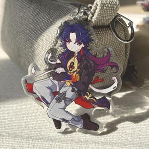 Blade - Double-Sided Acrylic Keychain/Keyring/Charm | Honkai Star Rail Fan Art