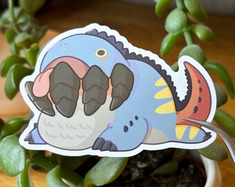 Dodogama - Monster Hunter | 7cm Glossy Vinyl Sticker