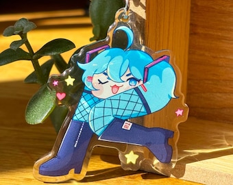 Leggy Miku | Acrylic Keychain