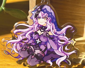 Black Swan - HSR Honkai Star Rail | Double-Sides Acrylic Keychain