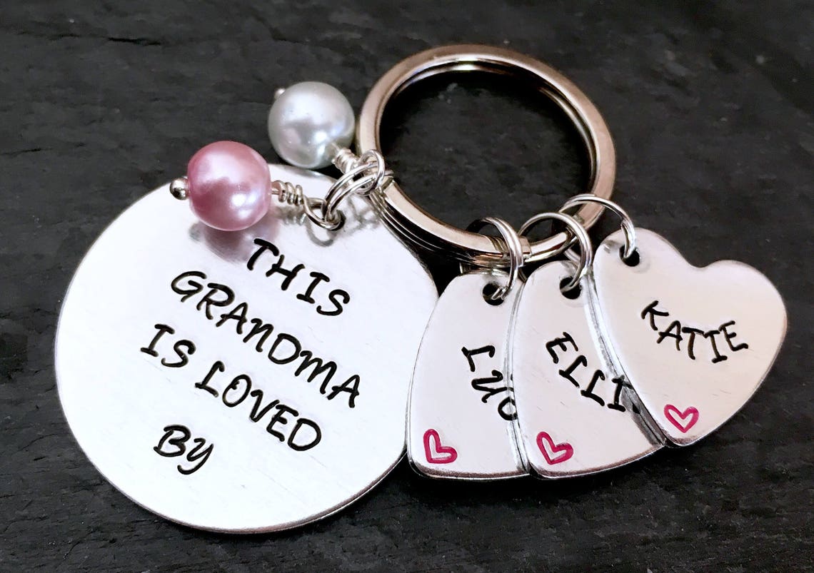 Grandma keyring nana keyring nanna keyring grandma gift Etsy