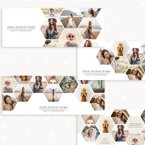 Facebook cover template, Canva, Photography Facebook Timeline Covers, Facebook Cover Template, Facebook Cover Photo, Honeycomb pics, Hexagon