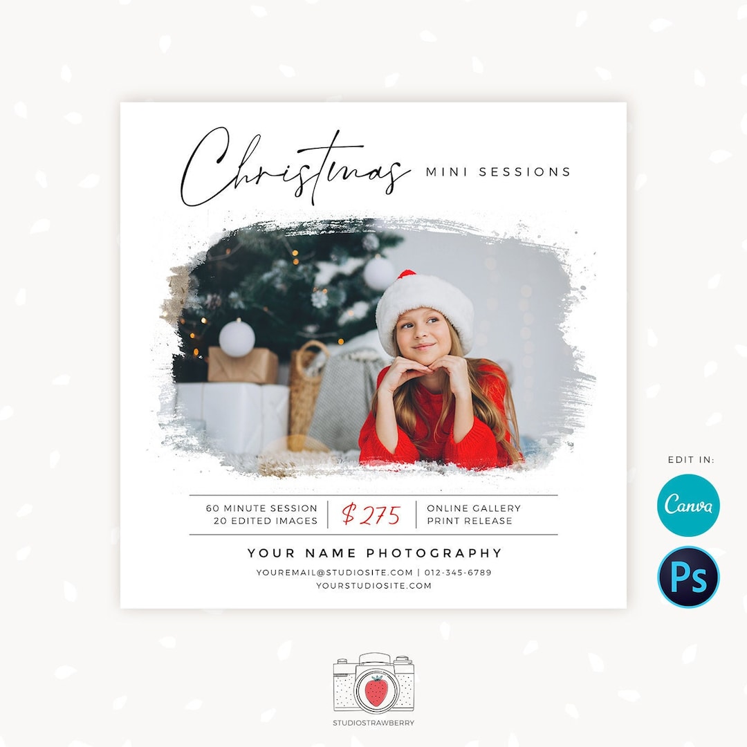 christmas-mini-session-template-canva-christmas-mini-sessions-christmas-photography-template-christmas-minis-promotion-christmas-minis-etsy