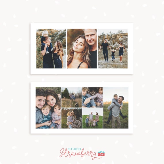 Photoshop collage template 10x20, Photo collage template 10x20, Storyboard template 10x20, 20x10 Storyboard Templates, Photography collage