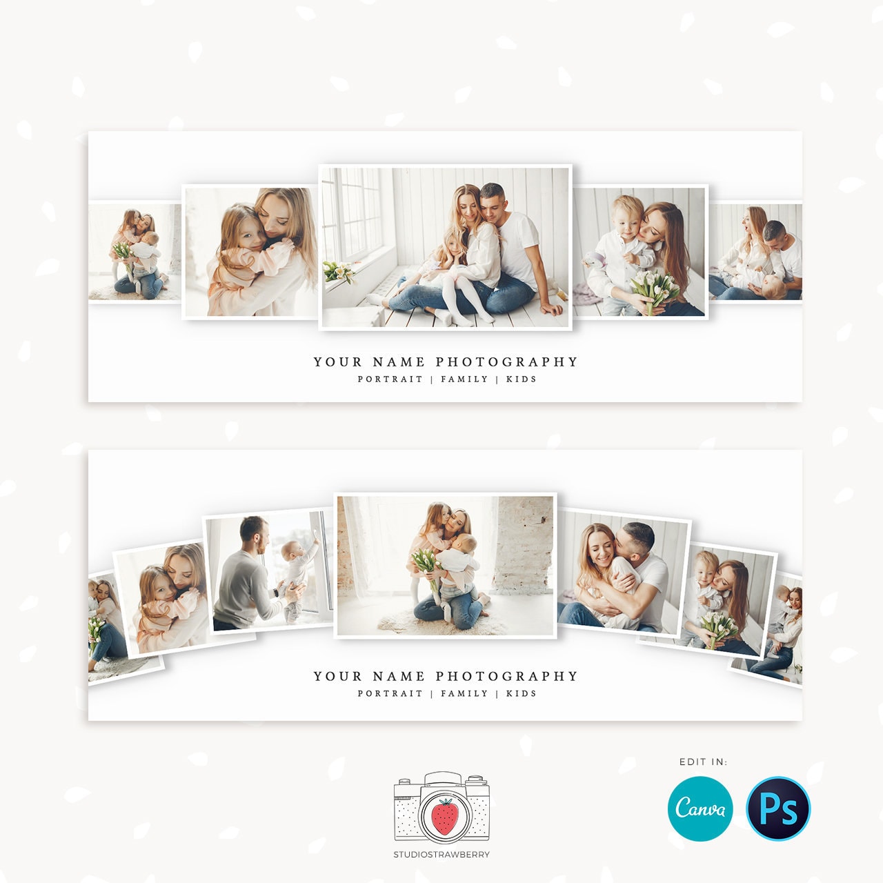 Facebook Cover Template Canva Photography Facebook Timeline - Etsy