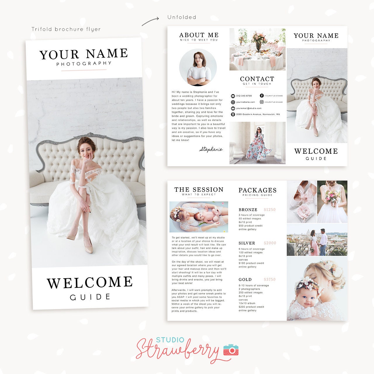 Letter Size Brochure Template