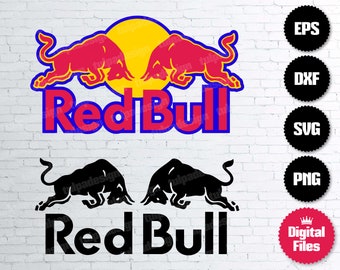 Red Bull Svg Etsy