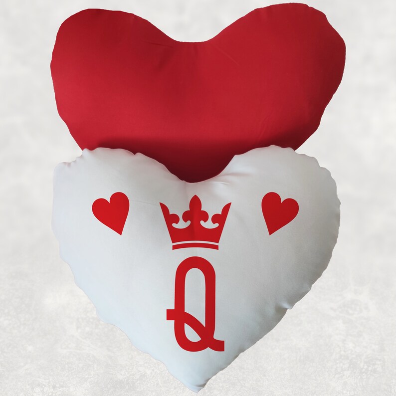 Download King and Queen SVG King of Spades Queen of Hearts Eps | Etsy
