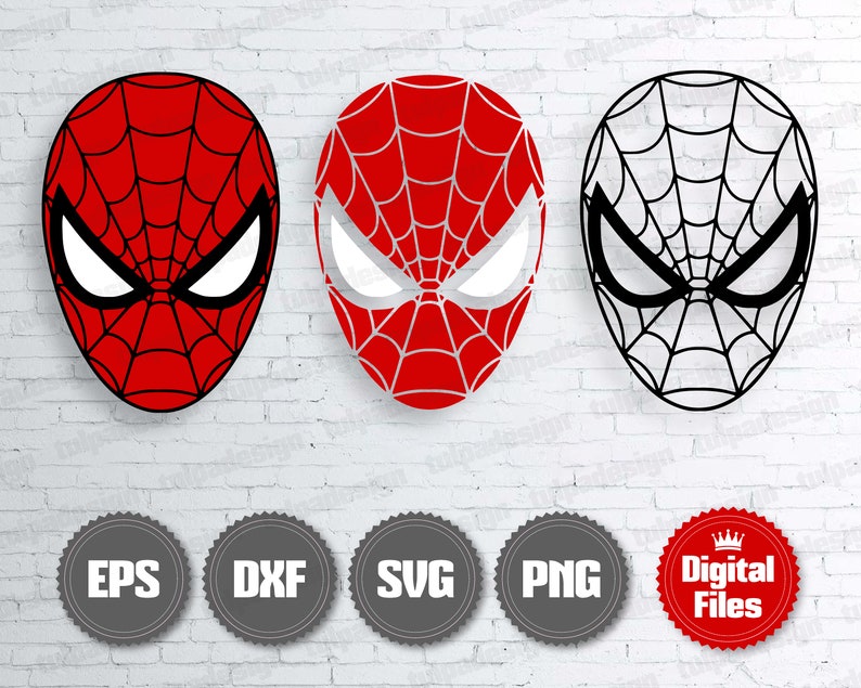 Download Spider Man Mask Layered SVG Spider Man Logo Svg Spider Man ...