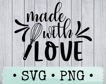 Free Free Made With Love Kitchen Svg 935 SVG PNG EPS DXF File