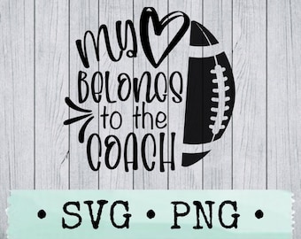 Football SVG File for Cricut Users Daddy's Assistant | Etsy