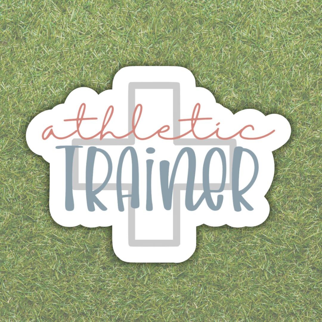 Athletic Trainer Sticker for New AT Gift for Graduation Gift ATC ...
