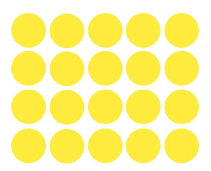 Polka Dot Vinyl Sticker Set Set of 20 Polka Dot Stickers Etsy