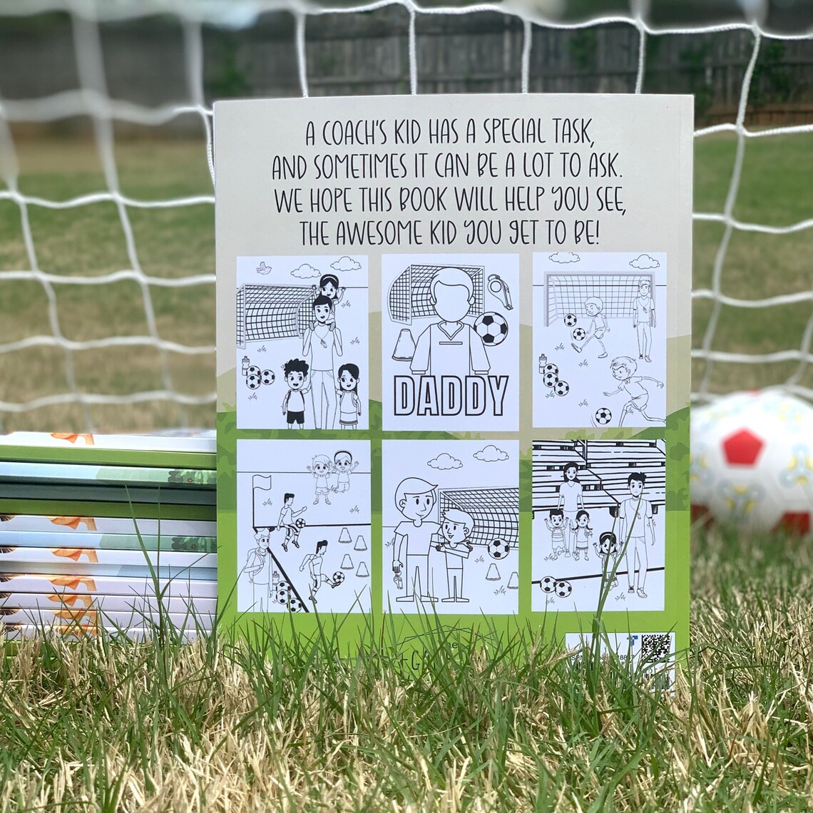 Coachs Kid Soccer Coloring Book for Kids Sports Activity Etsy