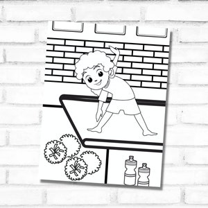 Cheer Printable Kids Coloring Pages Cheer Birthday Party Cheer Fun