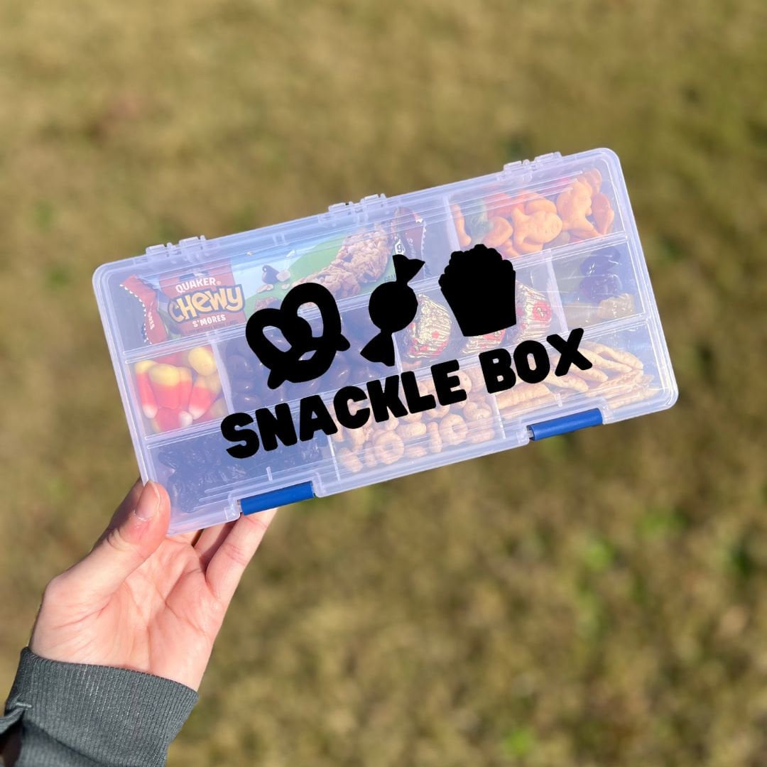 Snackle Box for Kids Travel Snack Activity Toddler Charcuterie on