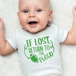 Funny Football Baby Bodysuit for Football Coach Kid Baby Gift Idea Football Baby Shower Funny Gift Coach Daddy Football Baby Outfit